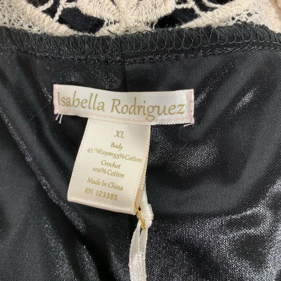 Isabella Rodriguez Tank Top Camisole Ruffle Sz: XL - Picture 7 of 8